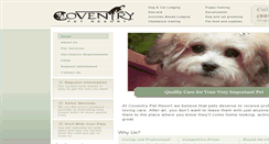 Desktop Screenshot of coventrypetresort.com